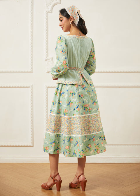 GUNNE SAX for ModCloth Lilly Corselette Midi-kjole-5