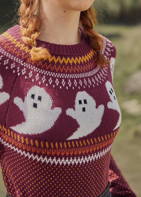 Du har været ghostet Fair Isle-sweater-1