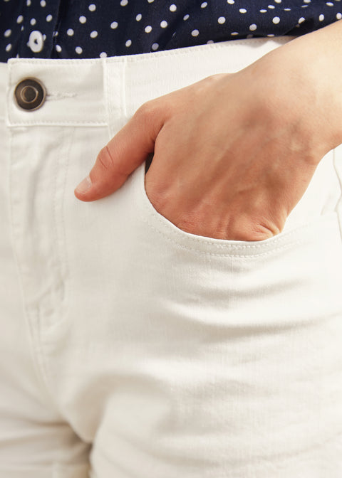 Old School Cool Shorts med Rullemanchetter-1