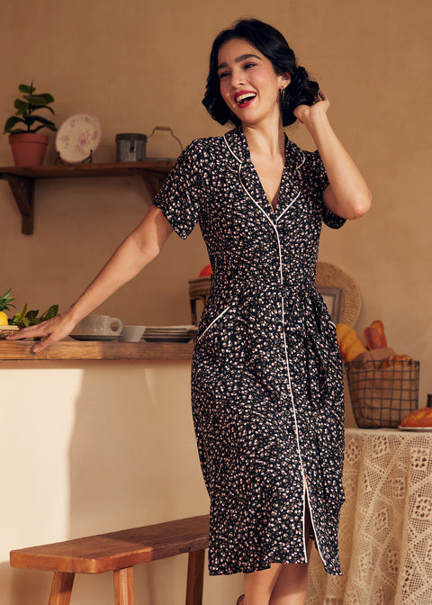 Kjole til at gå ud og gå-5