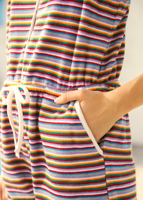 Sunshine Stroll Cami Romper-5