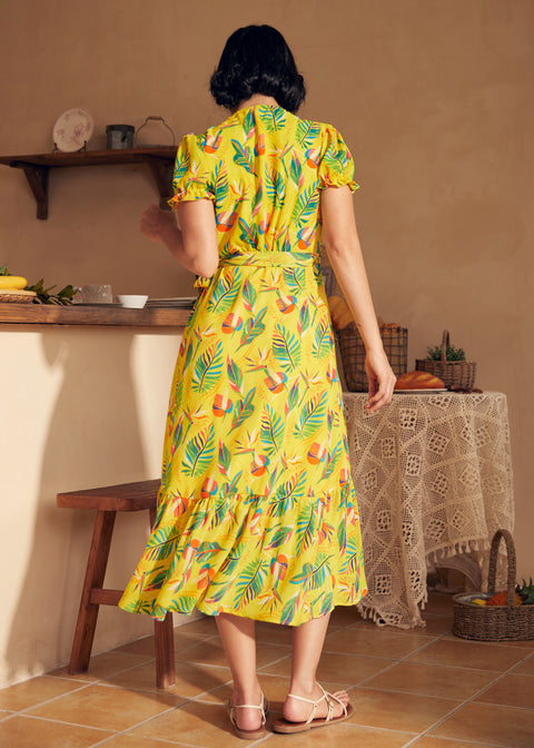 Air of Elegance Wrap-kjole-3