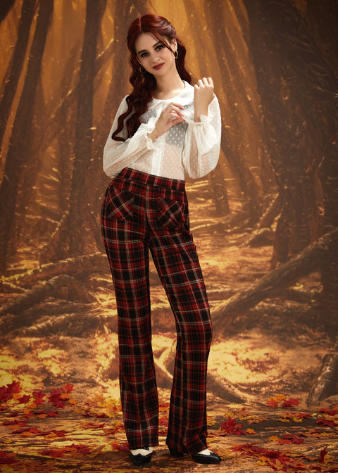 Altid klassiske bukser med lomme på-3