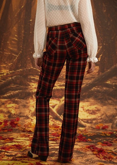 Altid klassiske bukser med lomme på-4