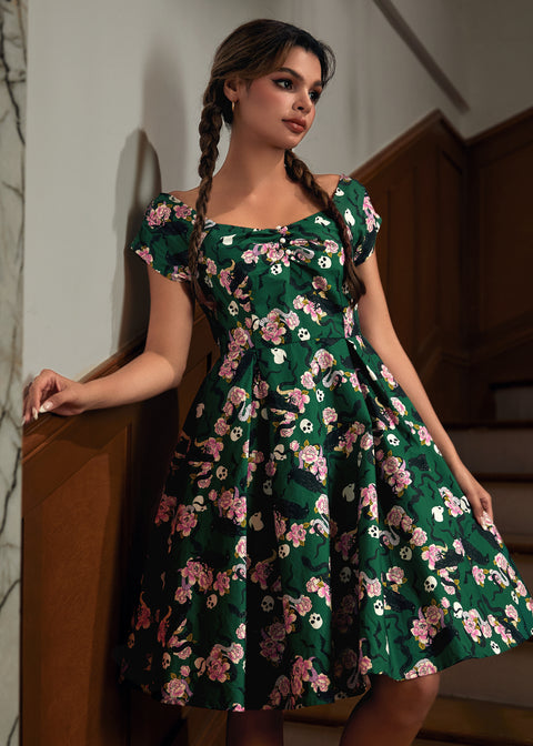 Raven About You Fit&Flare Kjole-1