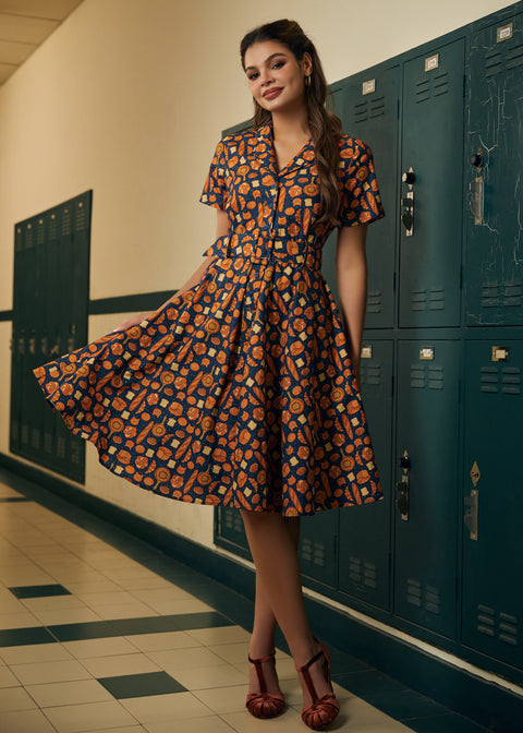 Rustik elegance afslappet kjole-4