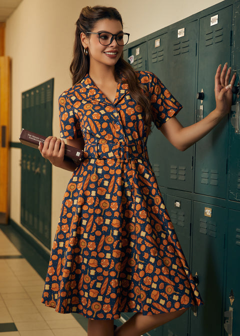 Rustik elegance afslappet kjole-2