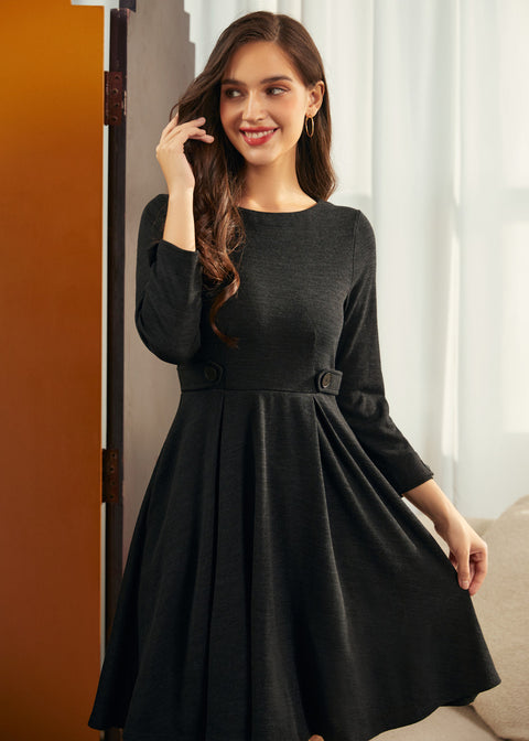 After Dark Fit&Flare Kjole-4