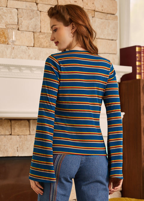 Lost in Love top med klokkeærmer-3