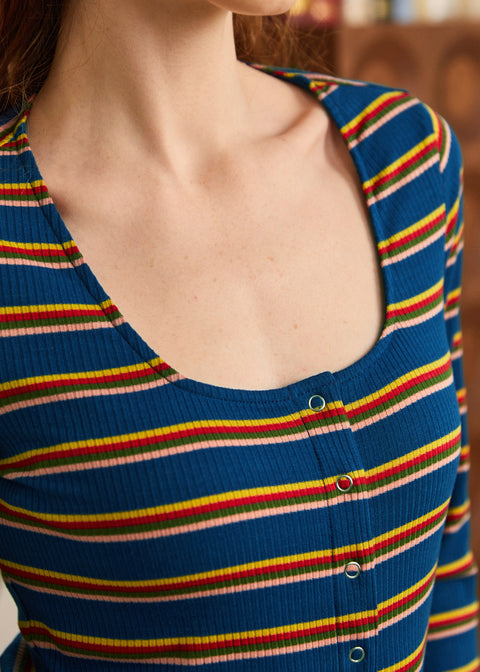 Lost in Love top med klokkeærmer-1