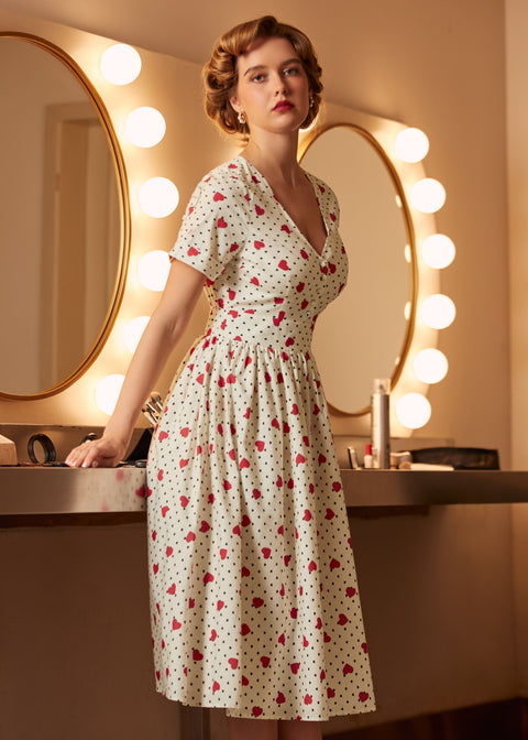 Sådan en vintage Find Fit&Flare-kjole-4