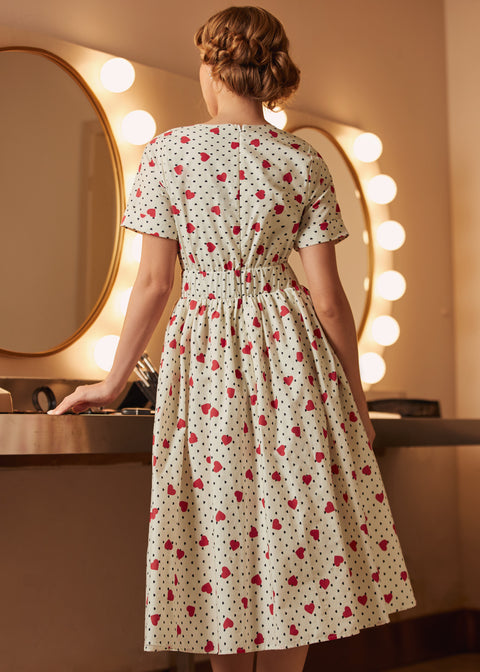 Sådan en vintage Find Fit&Flare-kjole-3