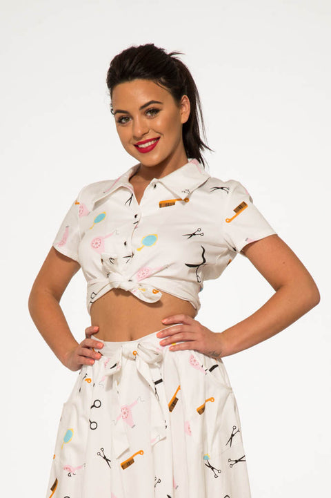 Skønhedssalontop og gyngenederdel-1