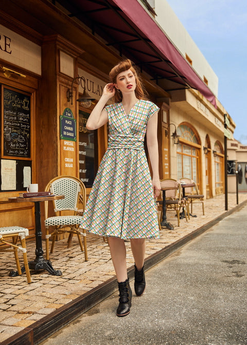 Skærret Greta-kjole-1