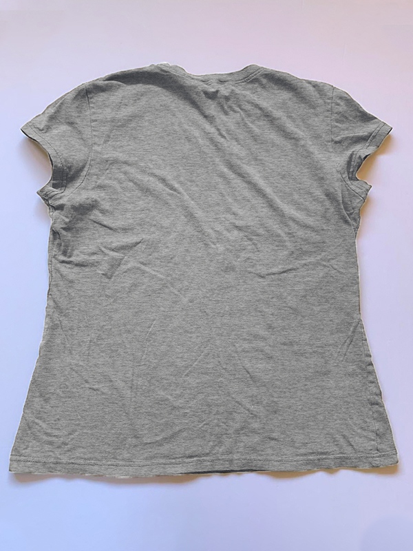 Solid Crew Neck Cropped Short Sleeve Tee-1