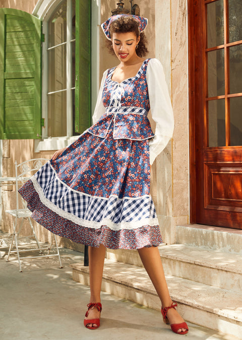 GUNNE SAX for ModCloth Camille Korset Midikjole-4