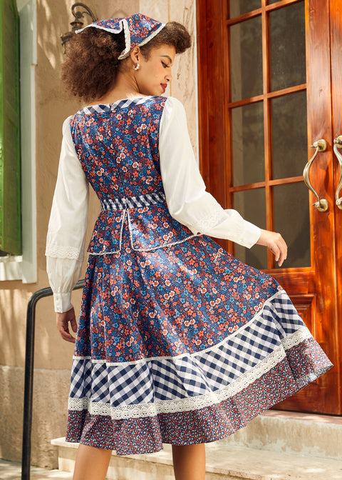 GUNNE SAX for ModCloth Camille Korset Midikjole-5