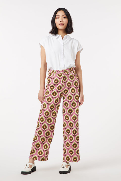 Mary Jane-jeans med høj talje-2