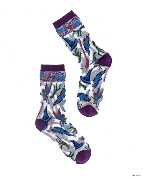 Wicked Elphabas Power Shimmer Transparente Crew Sok-1