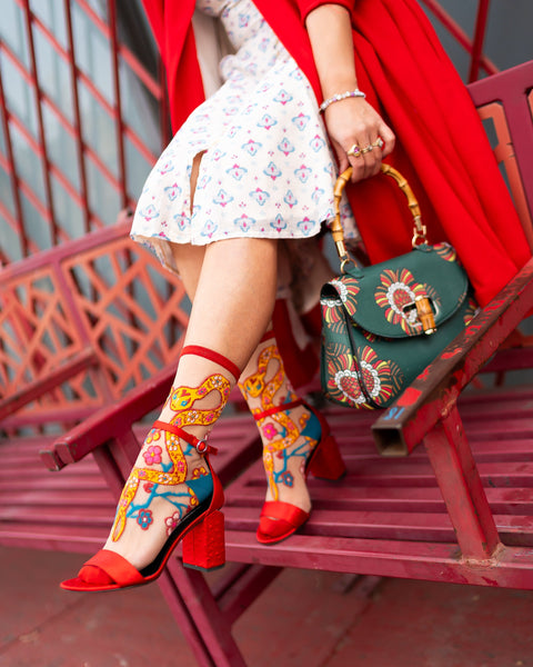 Slangens År Transparent Crew Sok-5