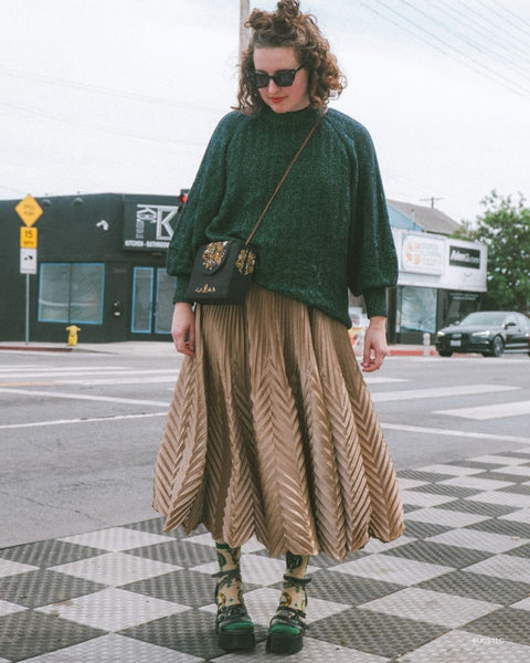 Wicked Alle Veje Fører til Oz Shimmer Gennemsigtig Crew Sok-8